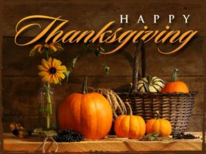 Sanson Northwest Closed 26th & 27th for Thanksgiving Holiday-