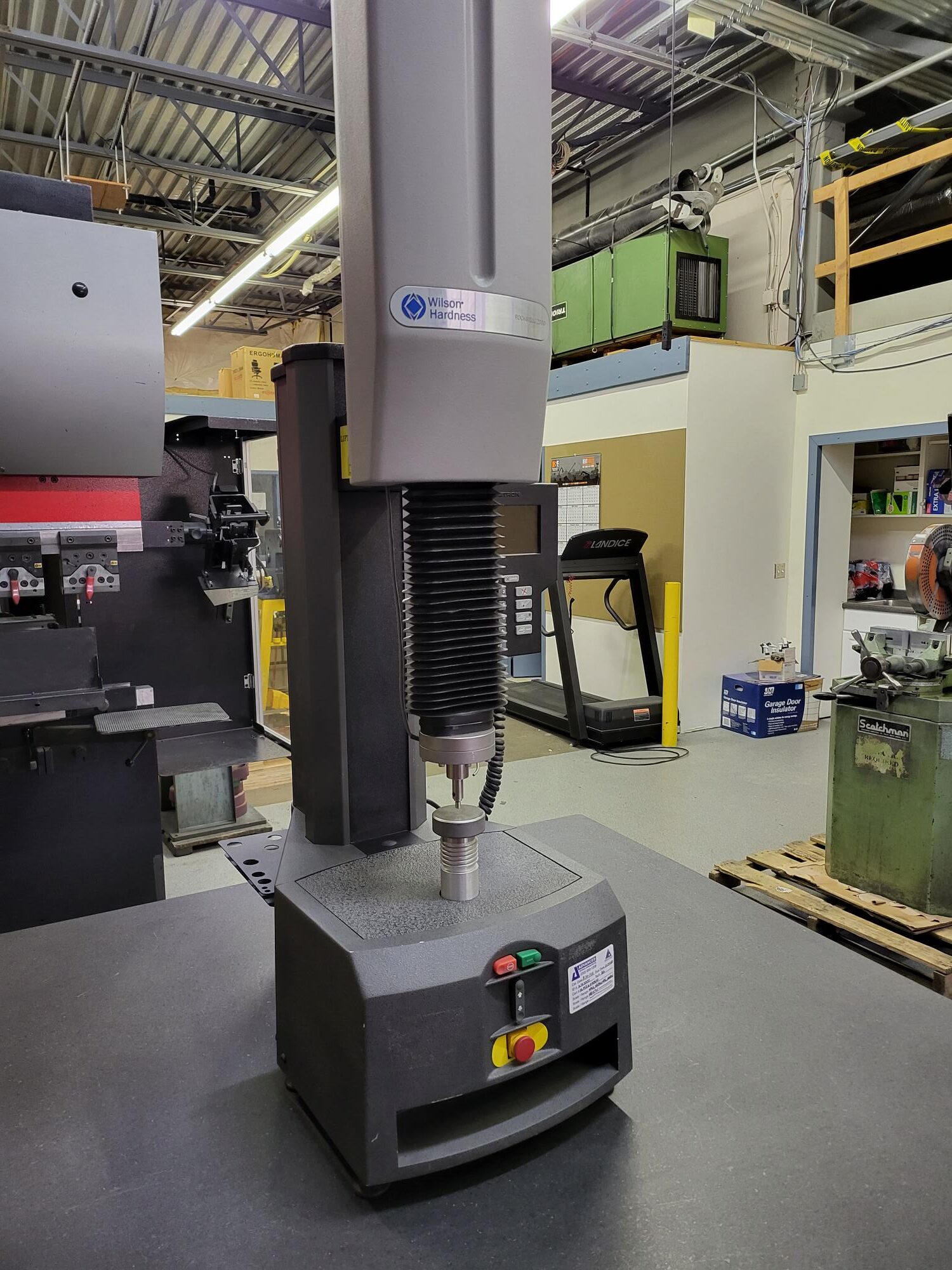 Buehler Hardness Tester WH2002T With Granite Table Sanson Machinery Group