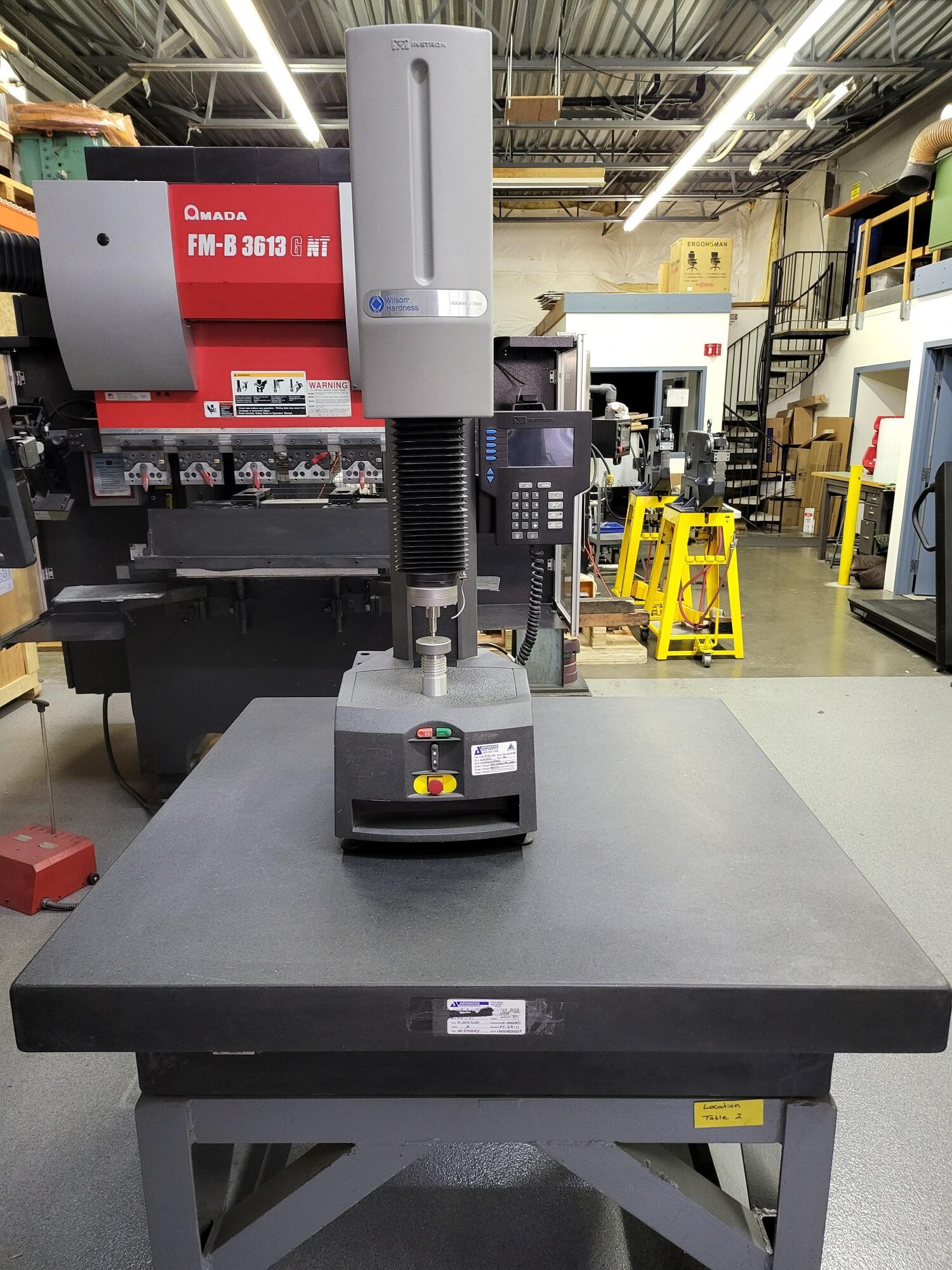 Buehler Hardness Tester WH2002T With Granite Table Sanson Machinery Group