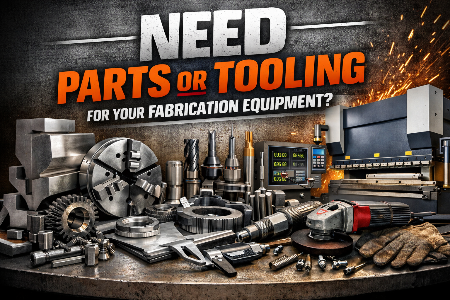 Fabrication Equipment, Parts & Tooling for the New Era of U.S. Manufacturing