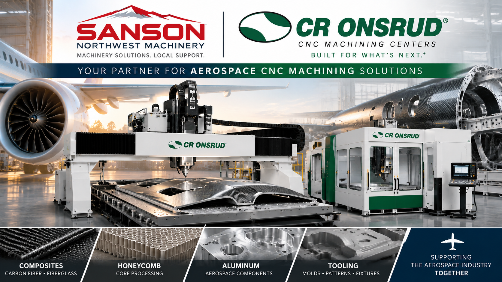 Aerospace CNC Machining Solutions: Composites & Aluminum Aerospace CNC Machining Solutions: Composites & Aluminum
